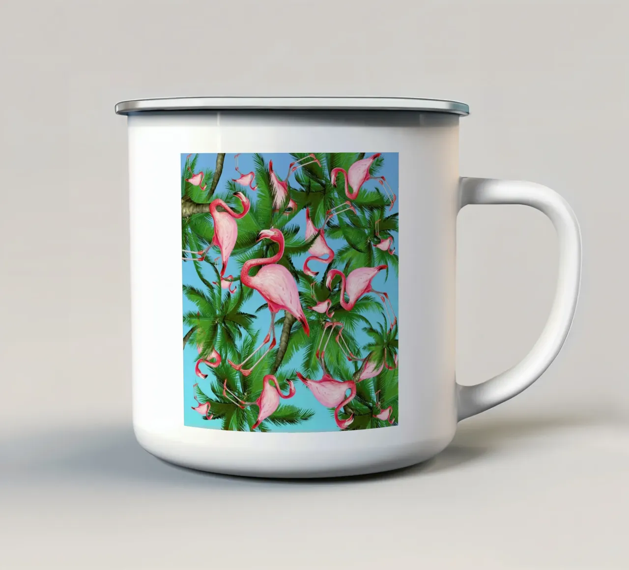 Summertime 1 taza de esmalte de Mark Ashkenazi