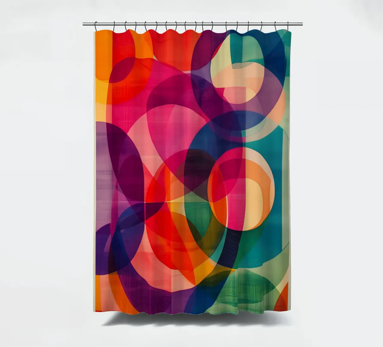 Spirit Of Neo-Abstraction | Bauhaus incontra la Disco tenda da doccia da Autofocus