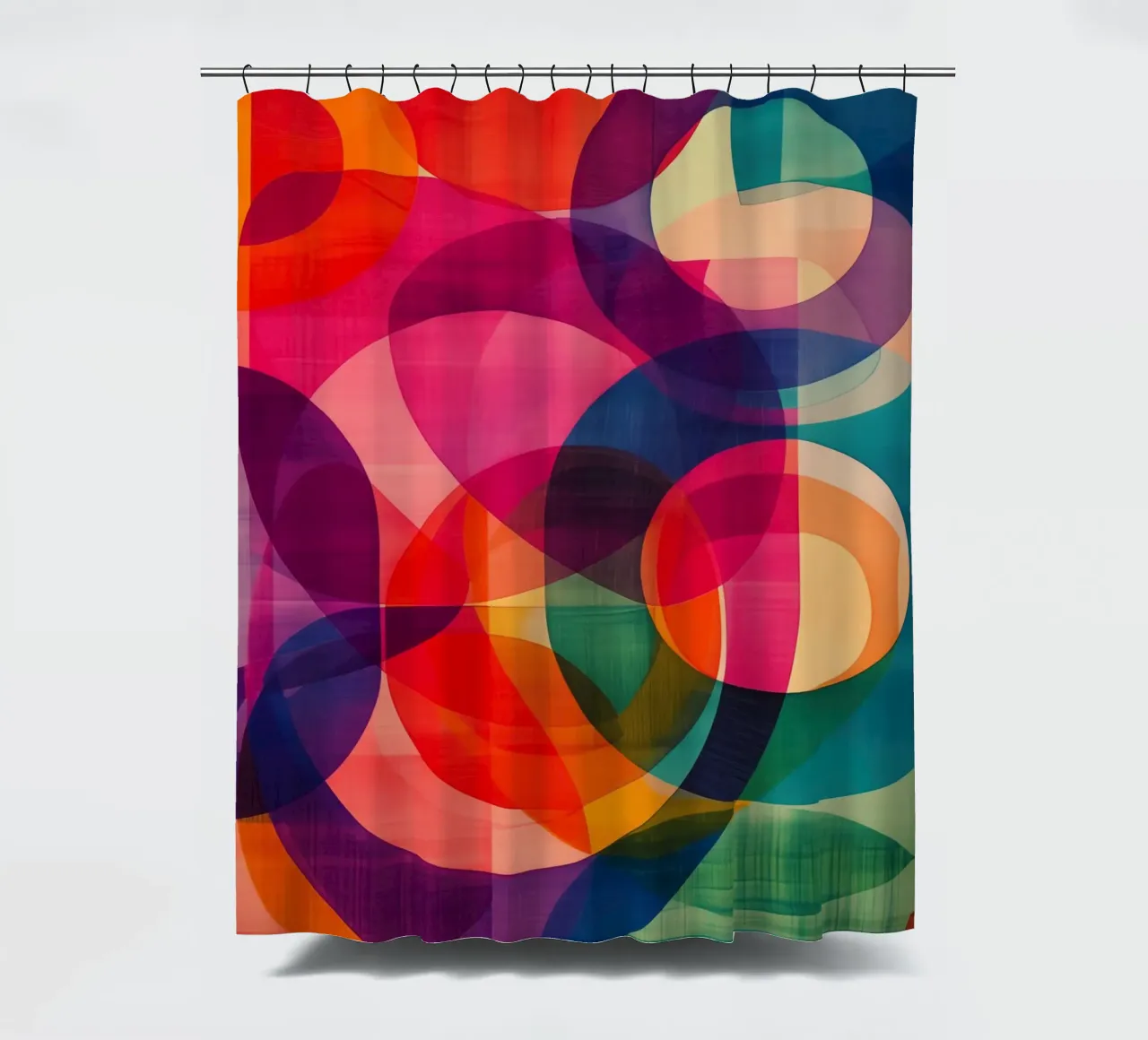 Spirit Of Neo-Abstraction | Bauhaus incontra la Disco tenda da doccia da Autofocus