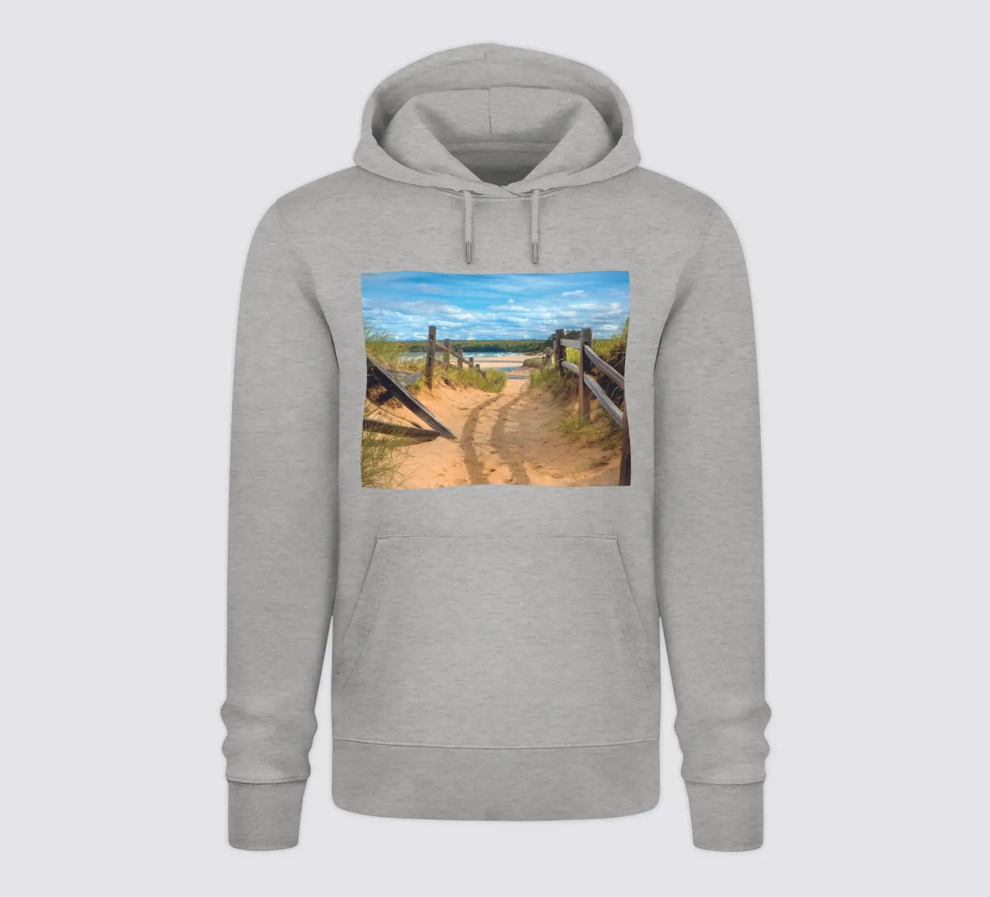 Beach Path hoodie by Dave Hare Photography