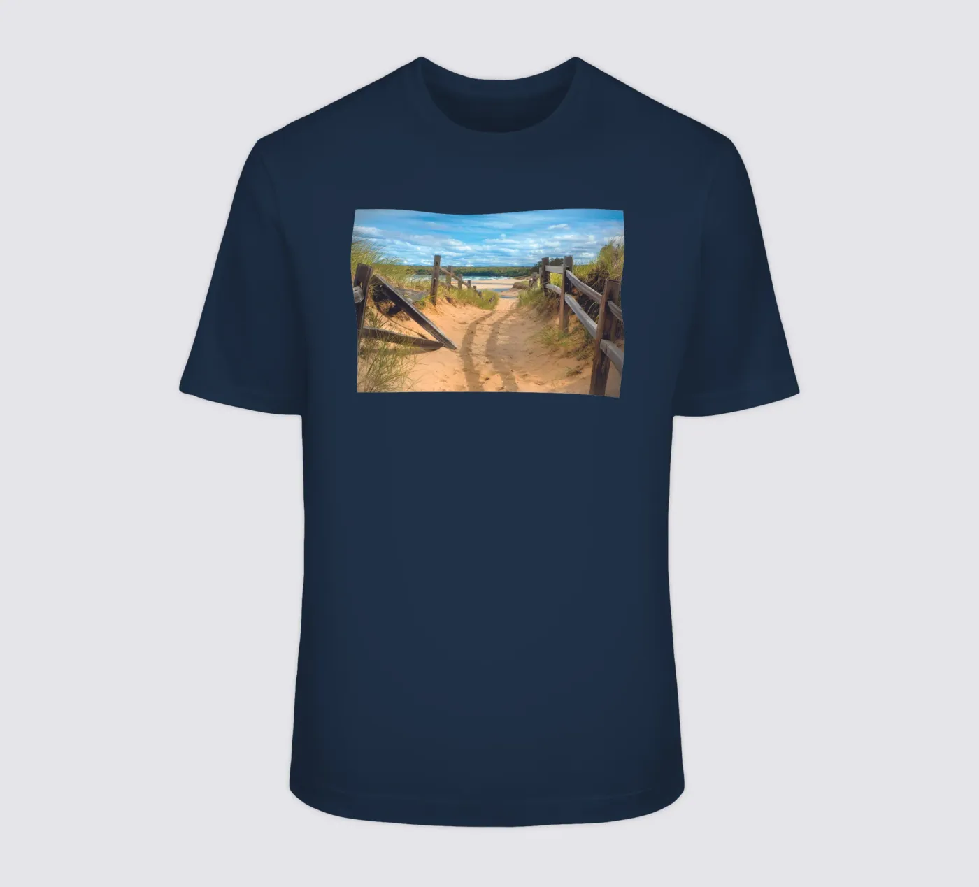 Beach Path t-shirt da Dave Hare Photography