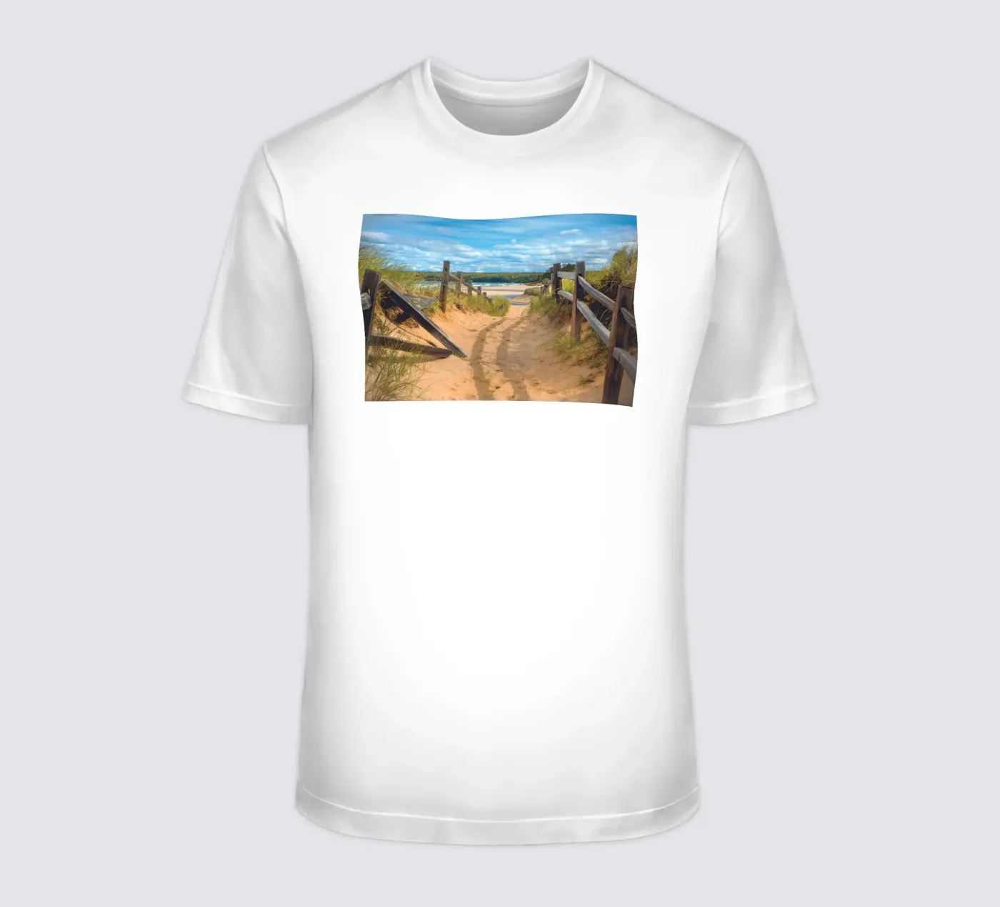 Beach Path t-shirt da Dave Hare Photography