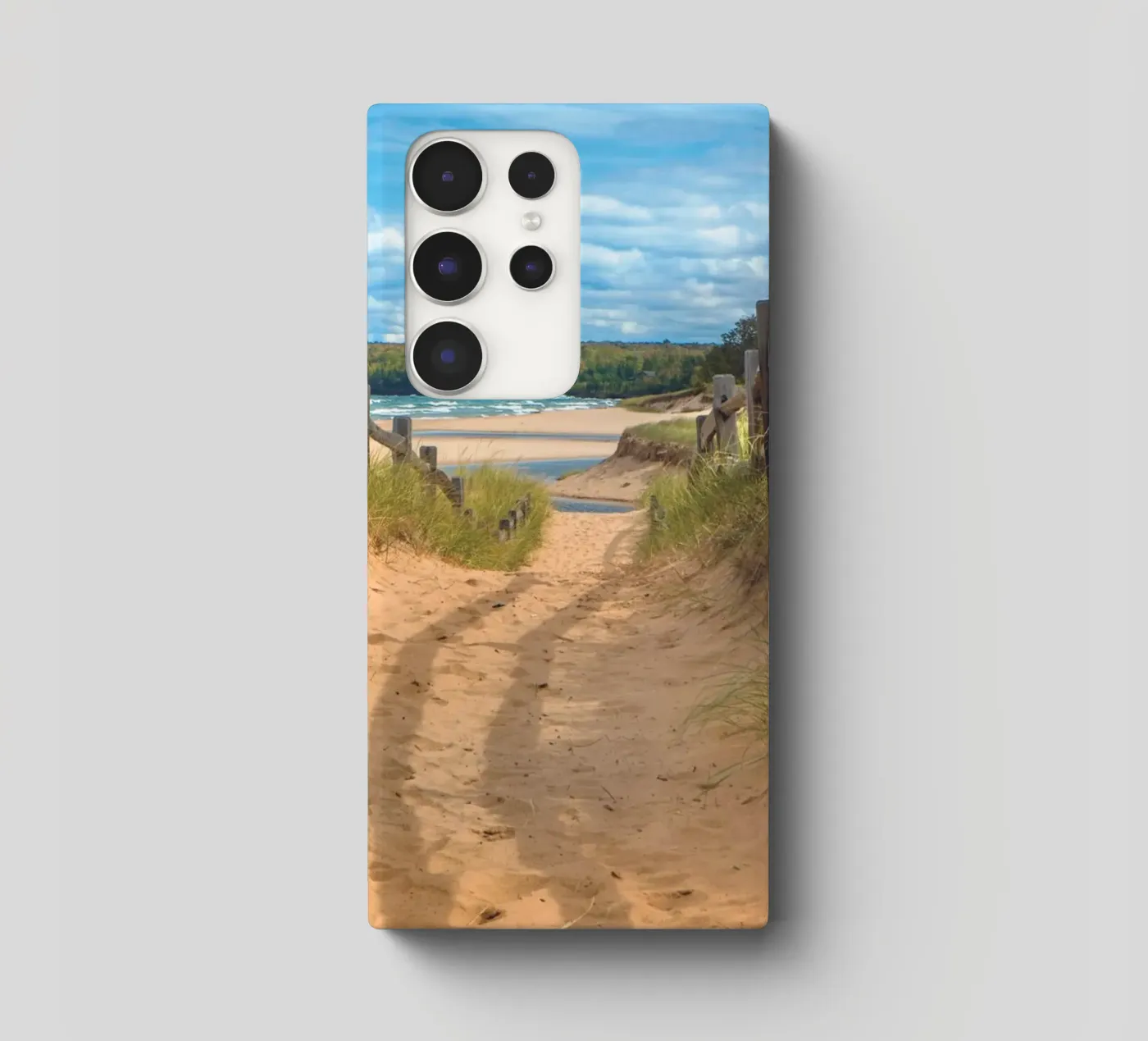 Beach Path coque samsung de Dave Hare Photography