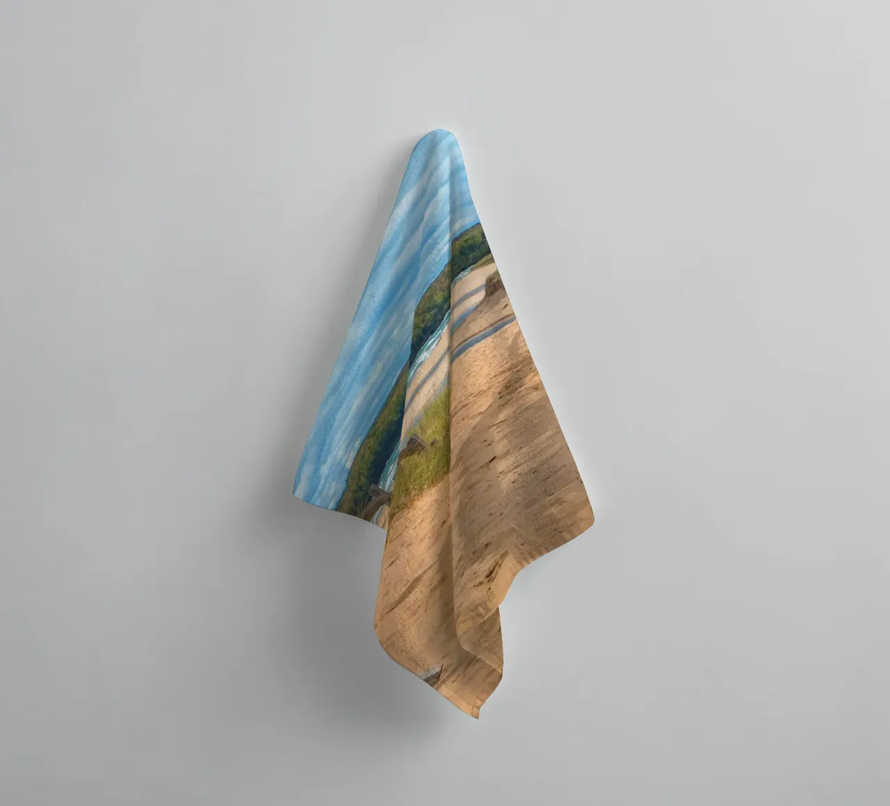 Beach Path towel by Dave Hare Photography