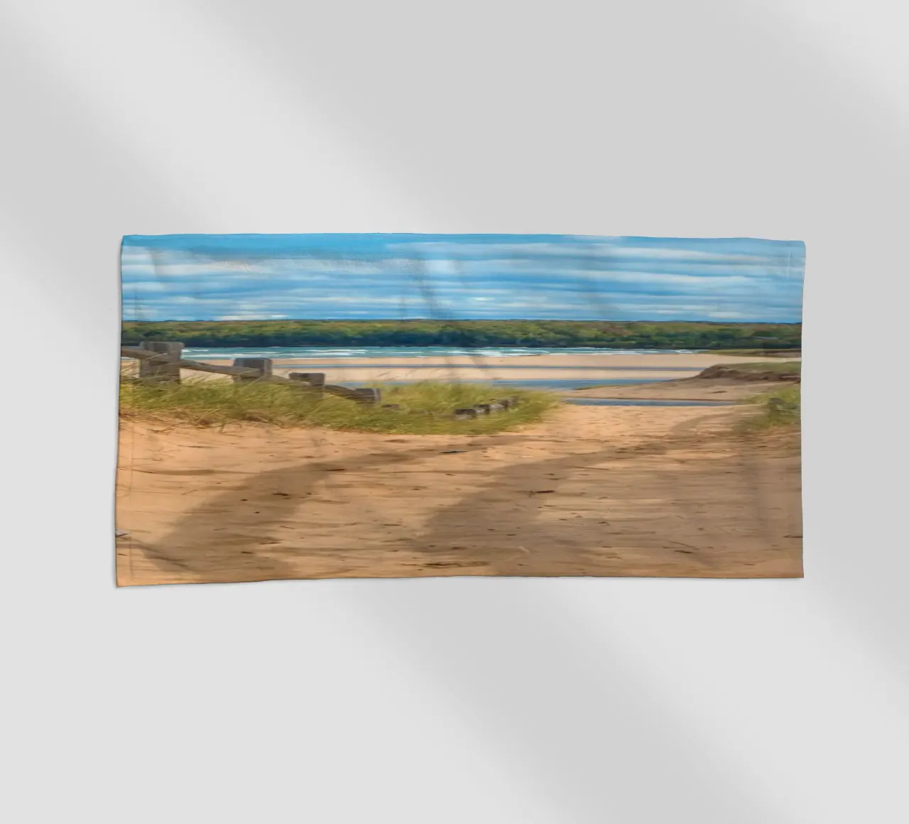 Beach Path telo mare da Dave Hare Photography