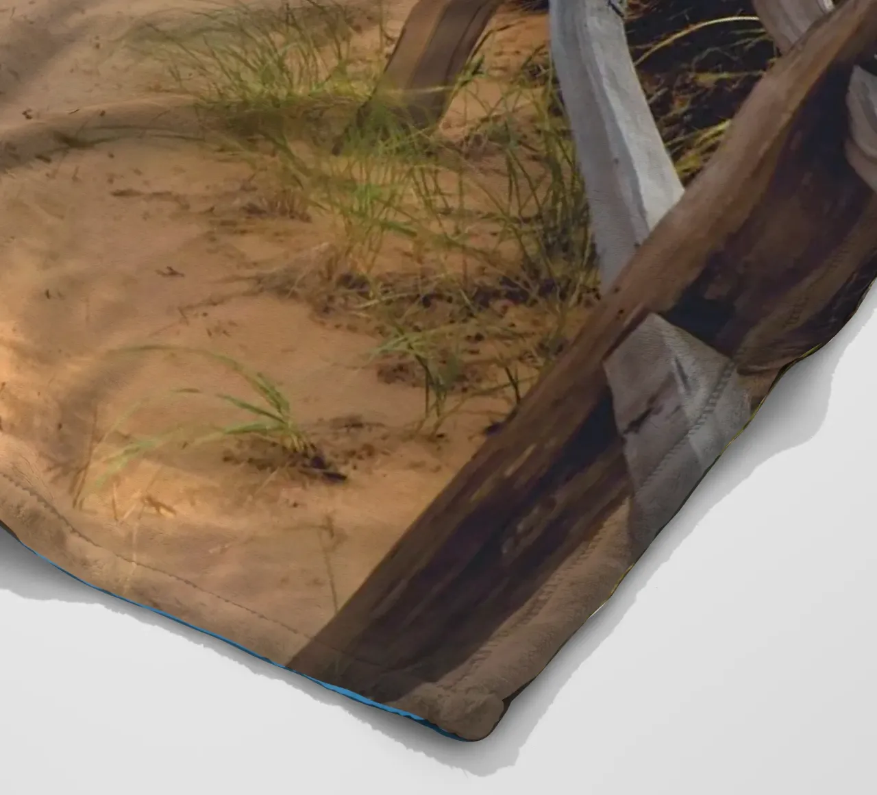 Beach Path fleecedeken van Dave Hare Photography