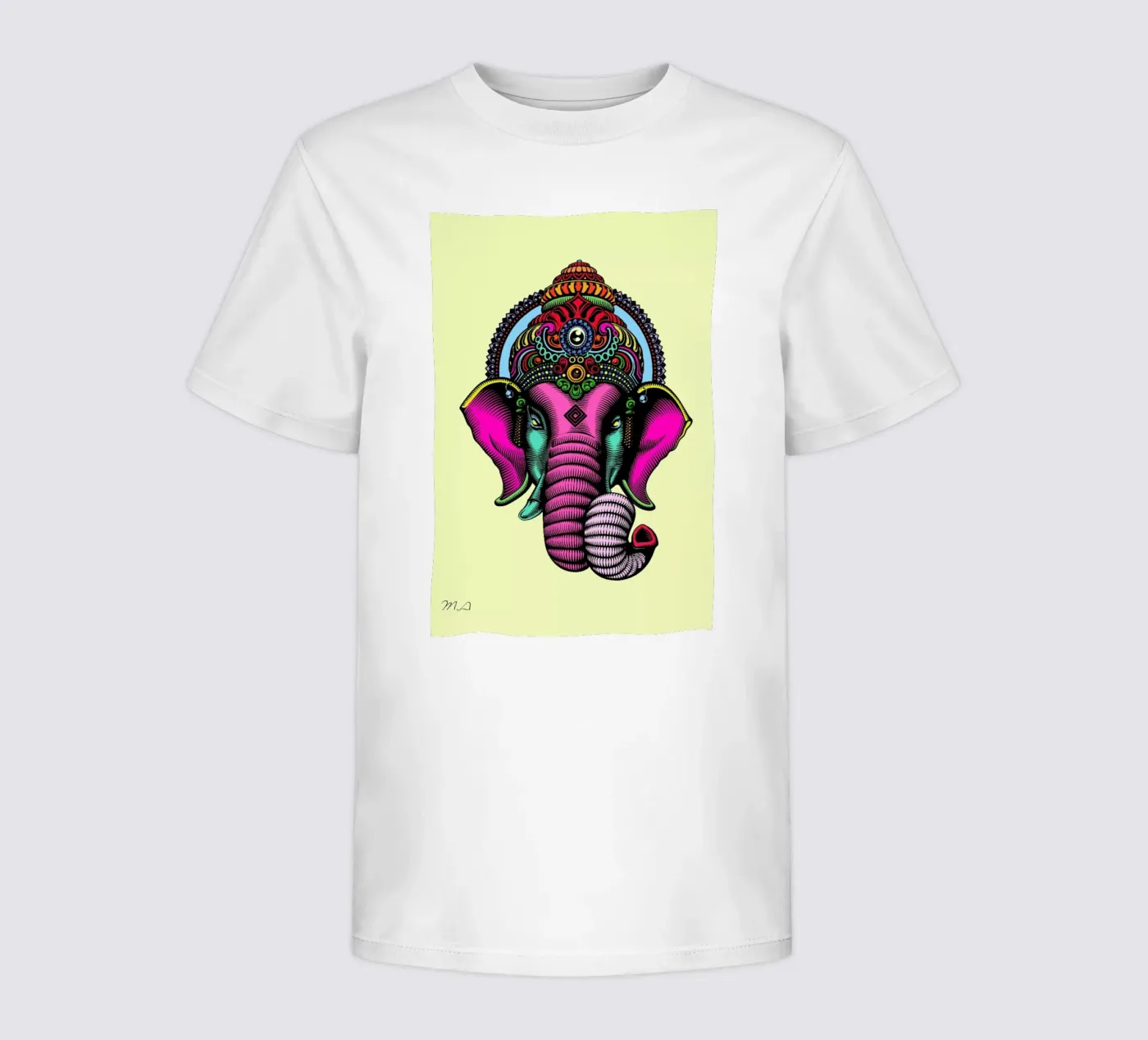 India t-shirt bambini da Mark Ashkenazi