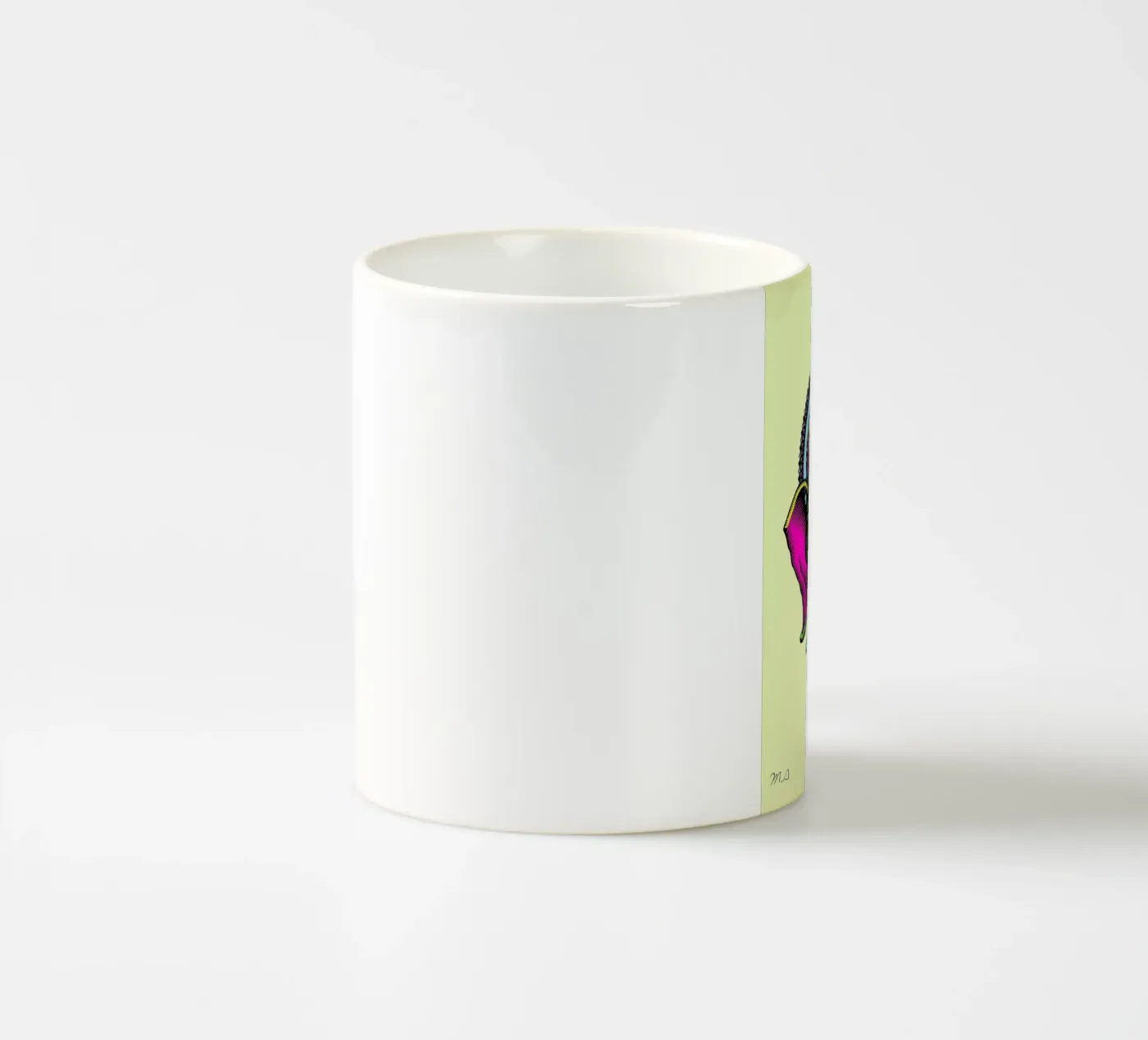 India ceramic mug by Mark Ashkenazi