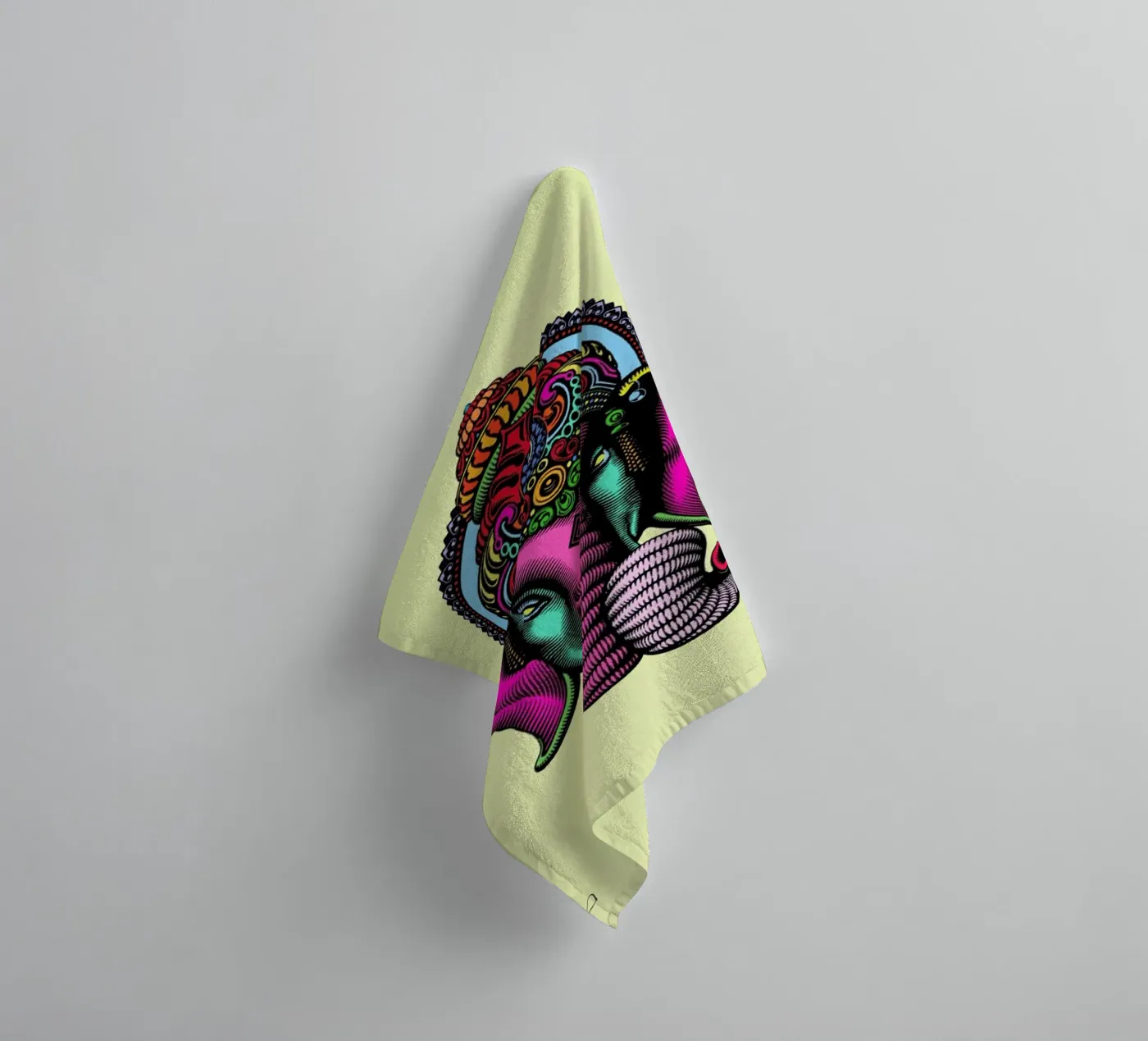 India towel by Mark Ashkenazi