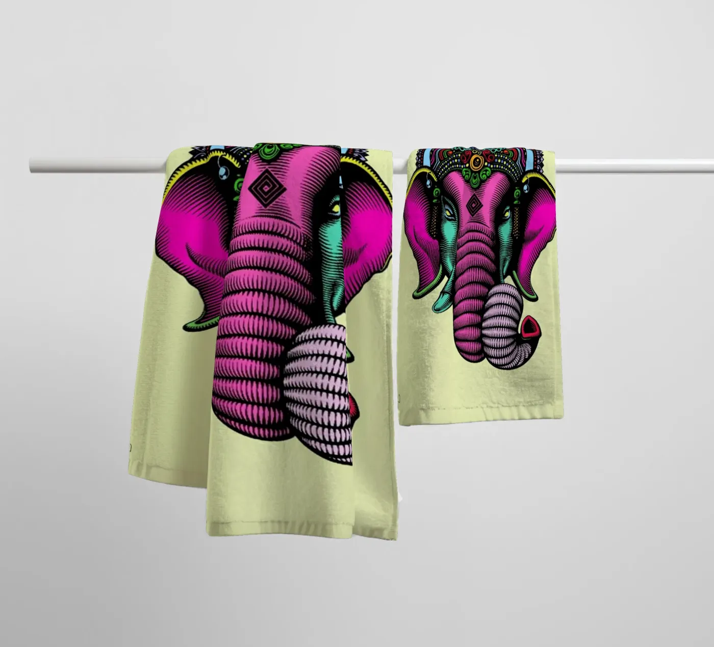 India towel by Mark Ashkenazi