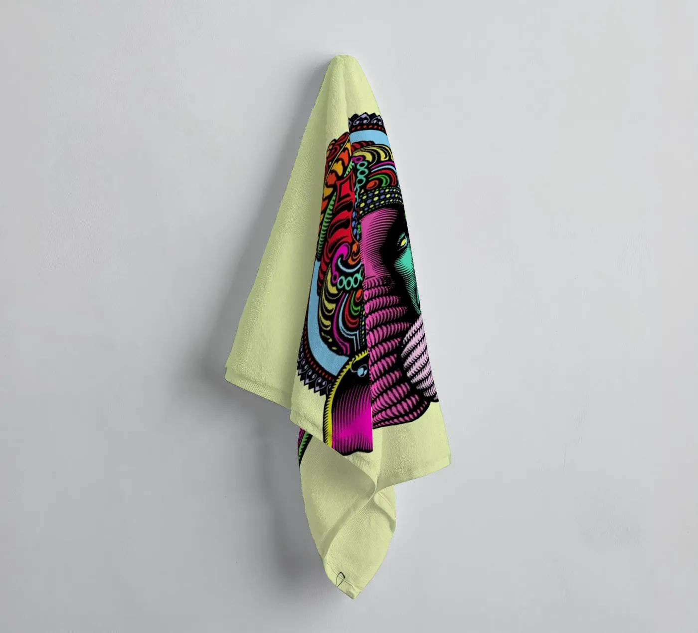 India towel by Mark Ashkenazi