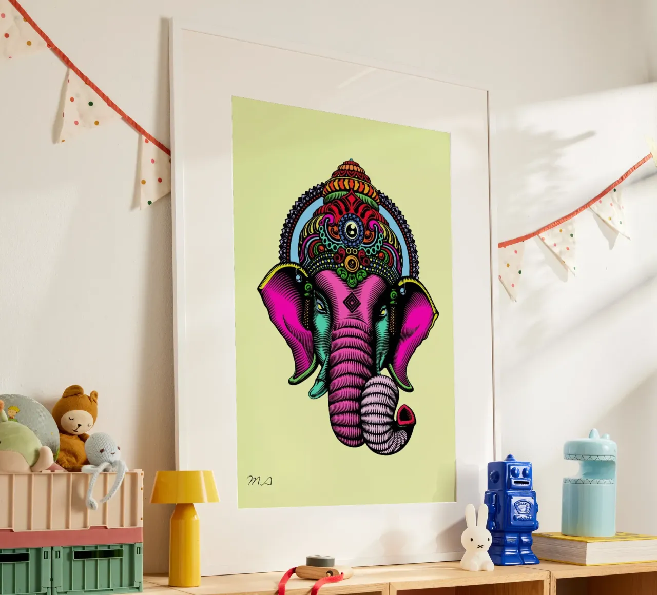 India poster da Mark Ashkenazi