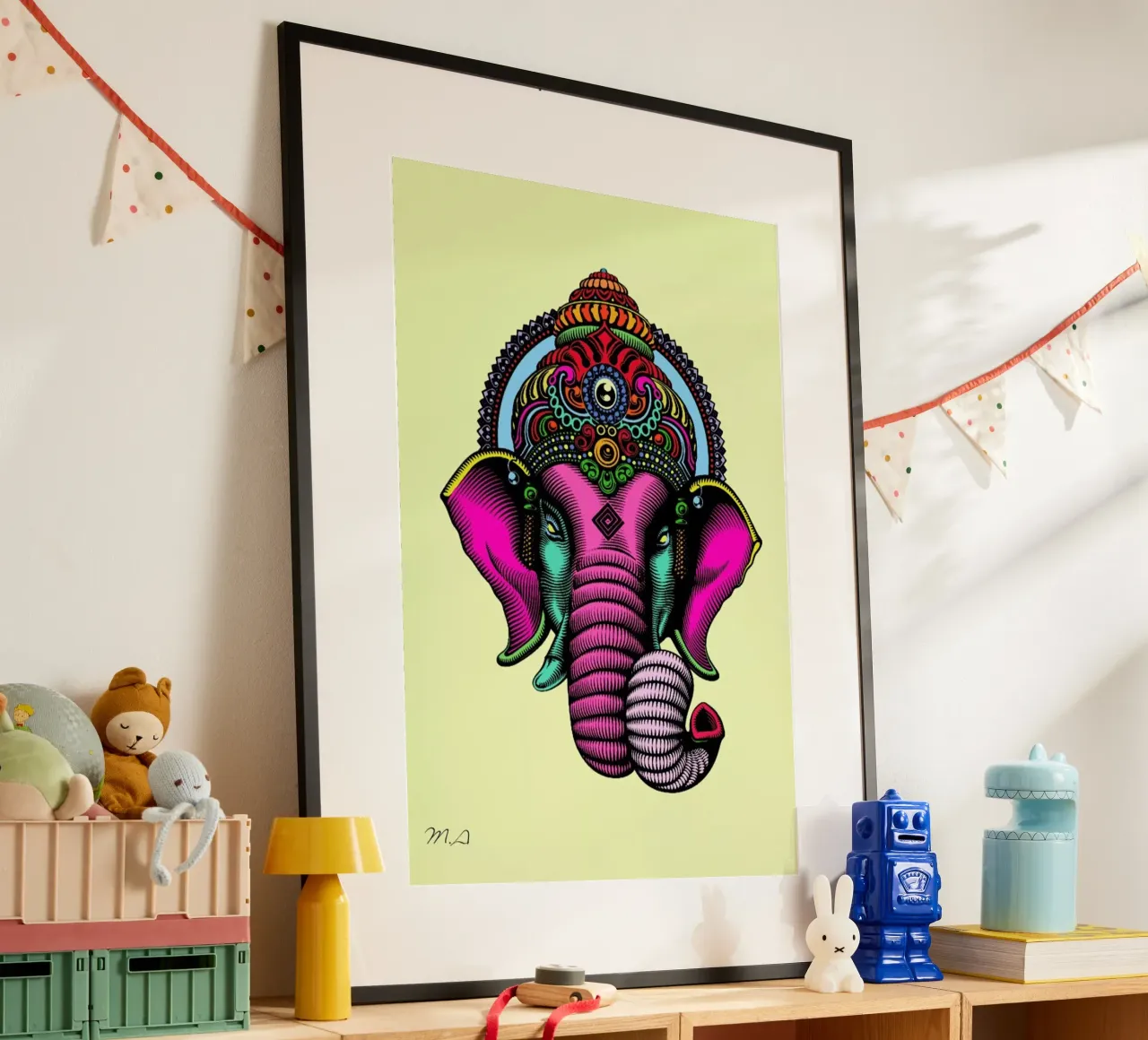 India poster da Mark Ashkenazi