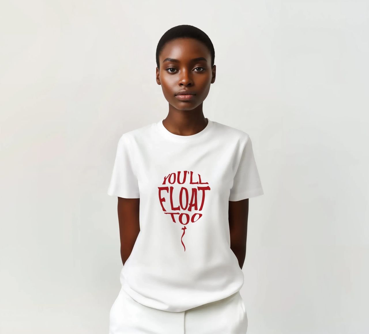 You'll float too camiseta de edsonramosart
