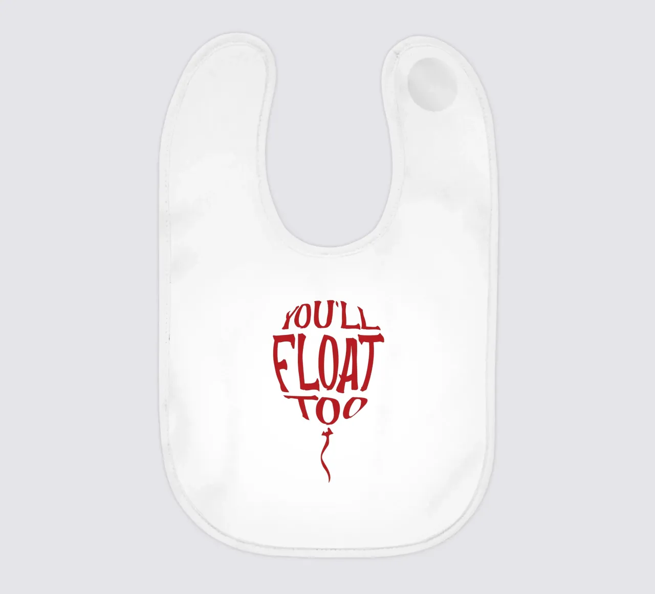 You'll float too baby bib by edsonramosart