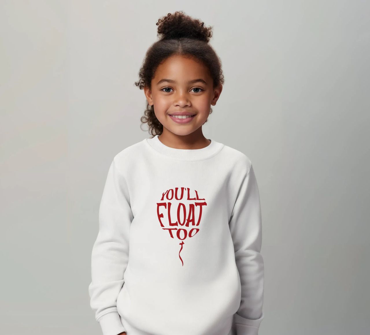 You'll float too sudadera para niño de edsonramosart
