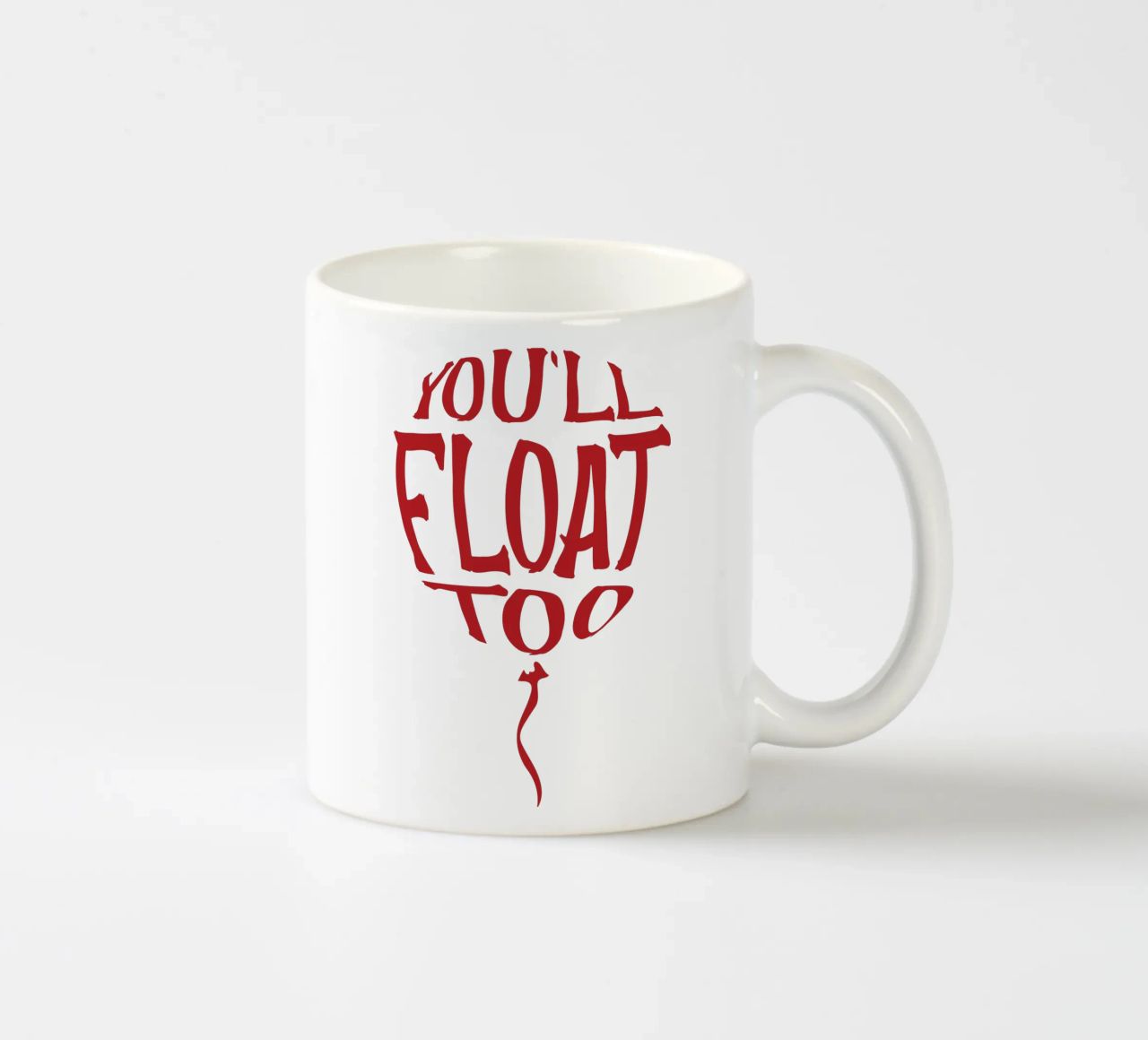 You'll float too tazza in ceramica da edsonramosart