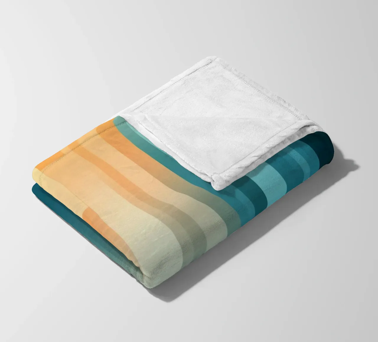 Design decorativo a righe in colori vivaci coperta in pile da Autofocus
