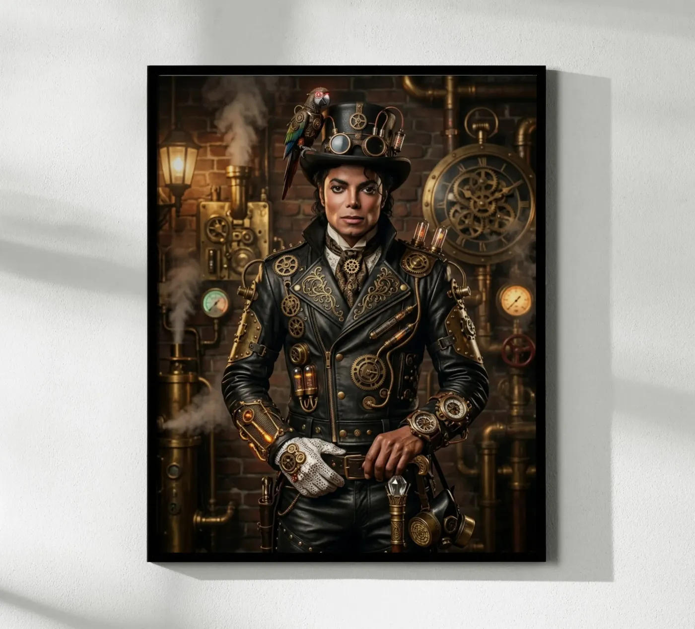 Michael Jackson steampunk poster by Alter Ego