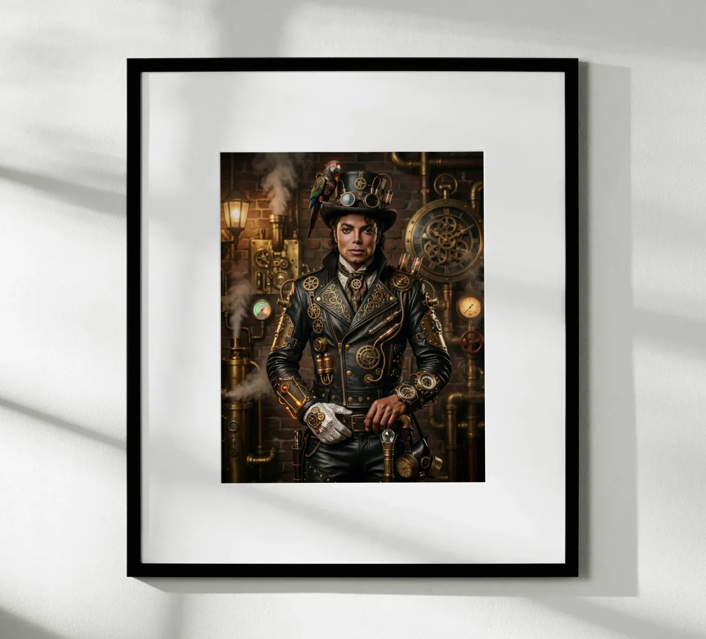 Michael Jackson steampunk poster by Alter Ego