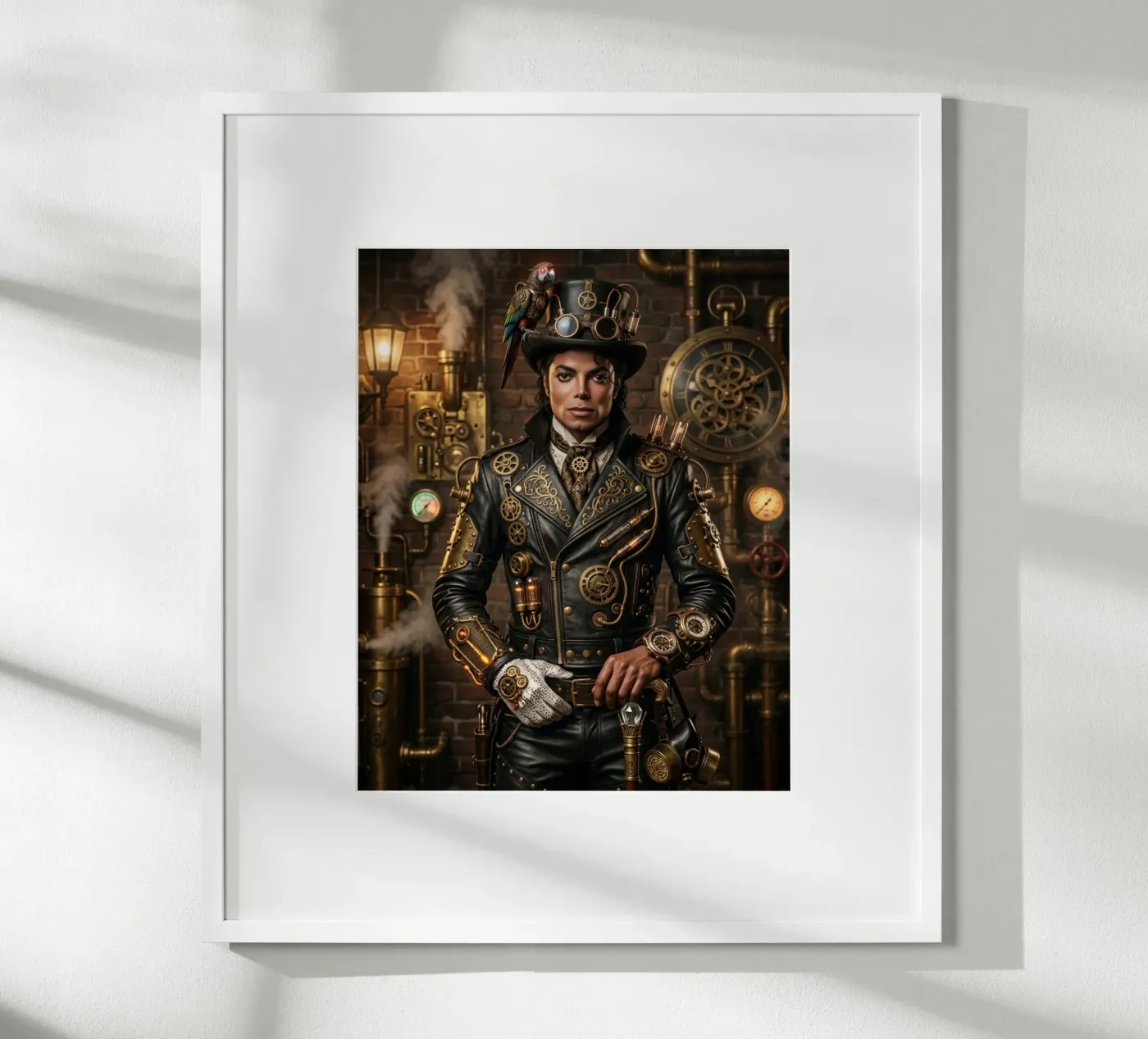 Michael Jackson steampunk poster by Alter Ego