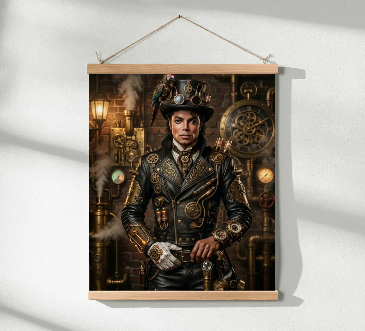 Michael Jackson steampunk poster by Alter Ego