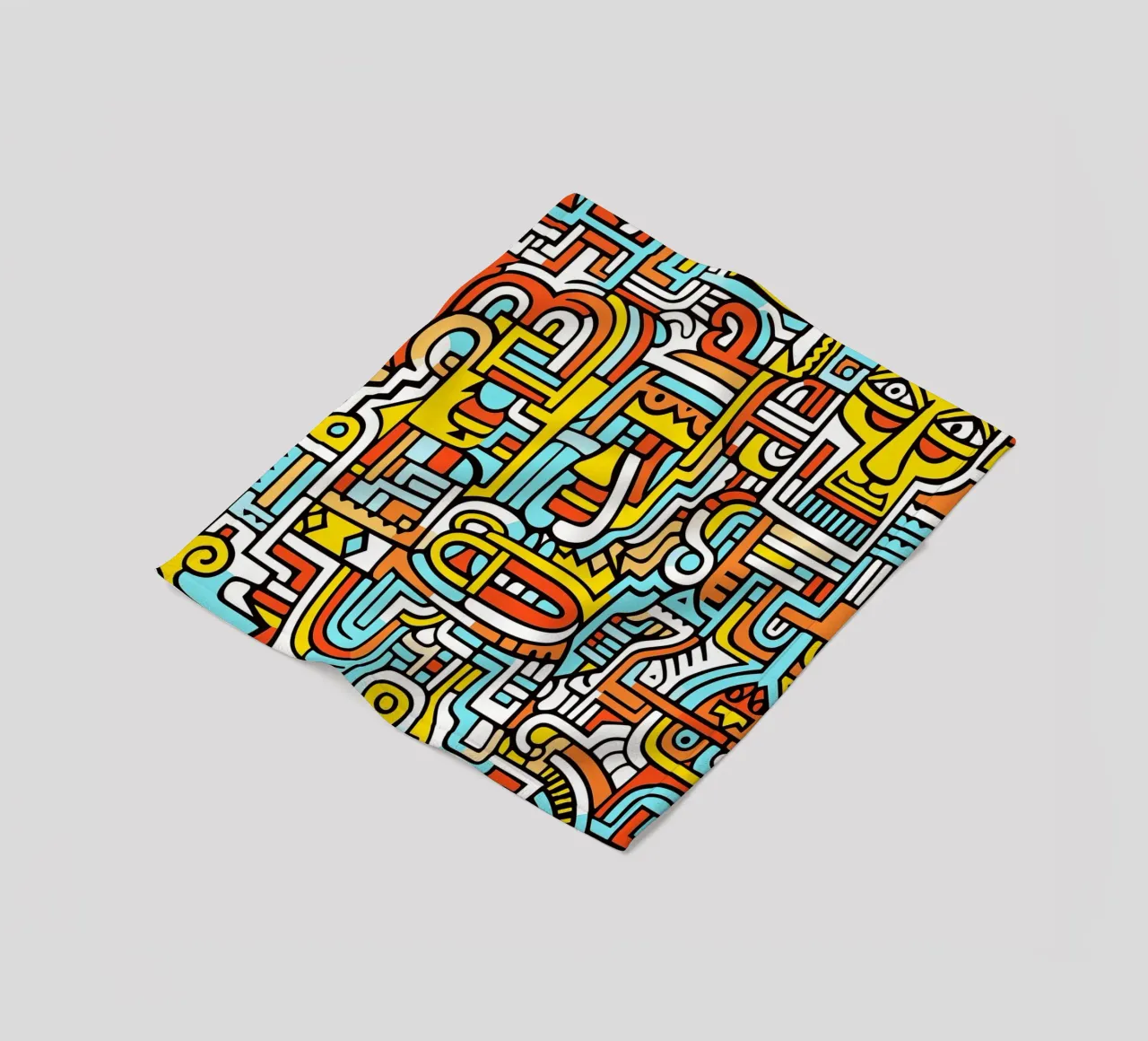 Decorative doodles | About individuality and creativity fleece blanket by Autofocus