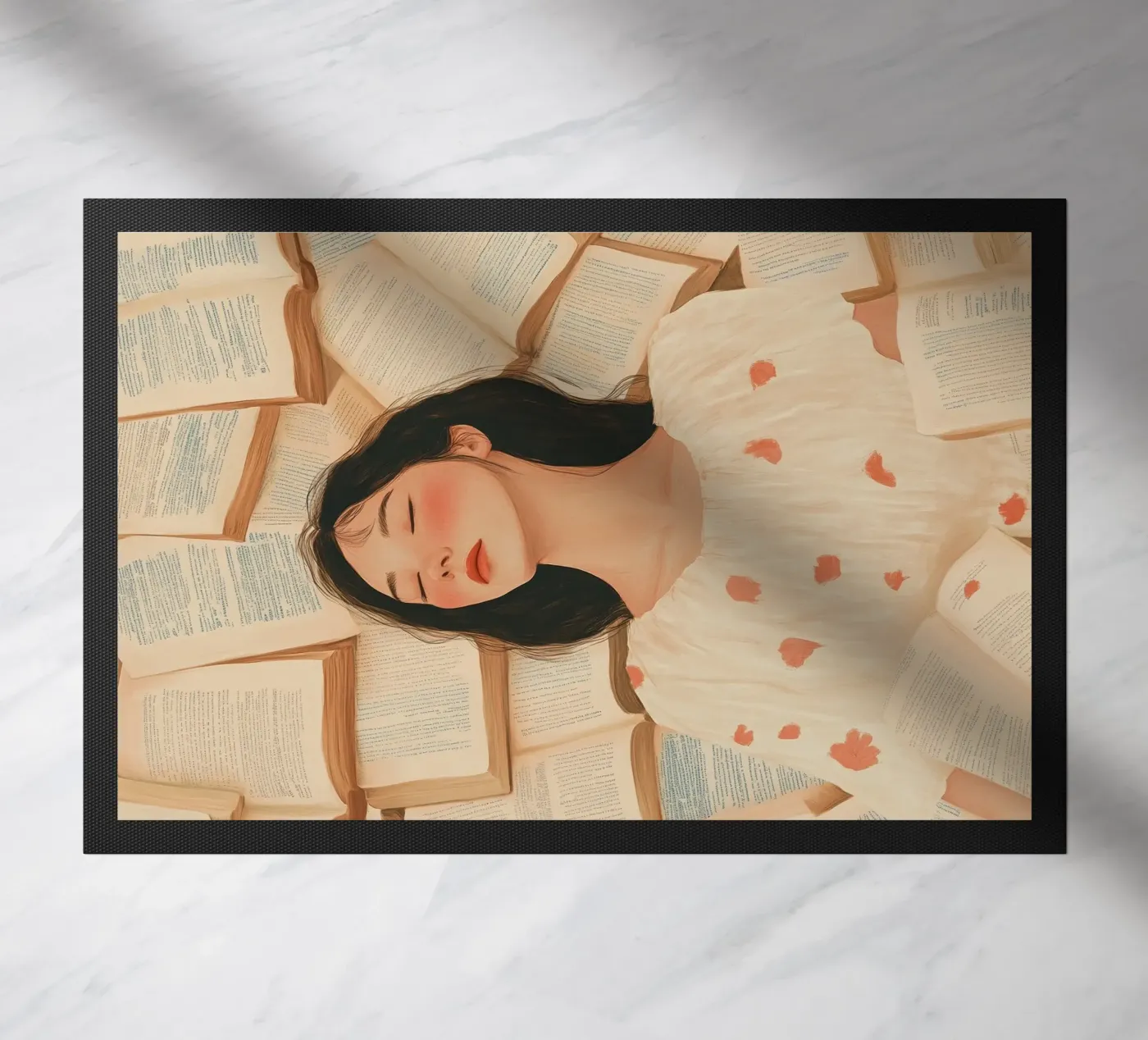 Lost Between Pages deurmat van Freya