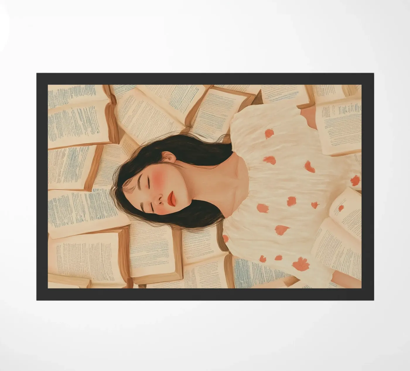 Lost Between Pages deurmat van Freya