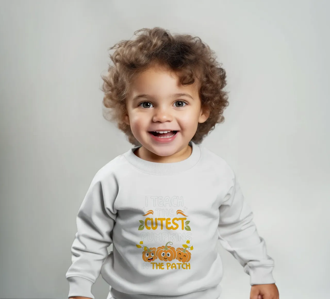 I teach the cutest pumpkins in the patch felpa neonato da edsonramosart