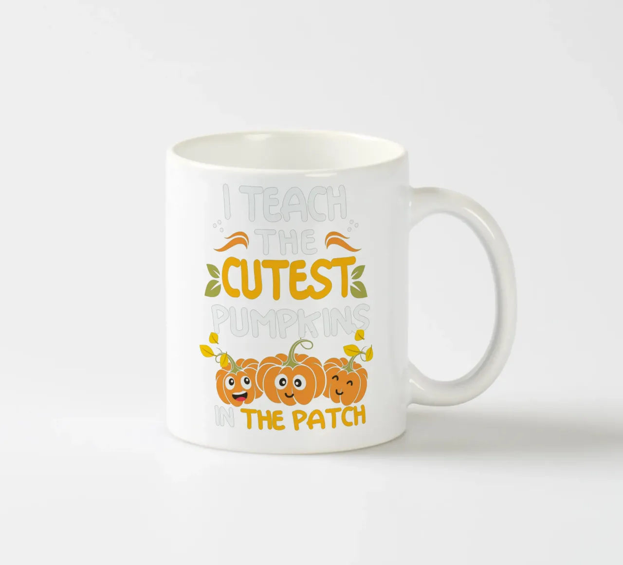 I teach the cutest pumpkins in the patch Keramik Tasse von edsonramosart