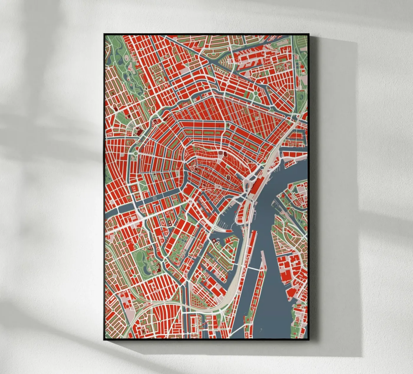 Amsterdam Classic acryl van Planos Urbanos