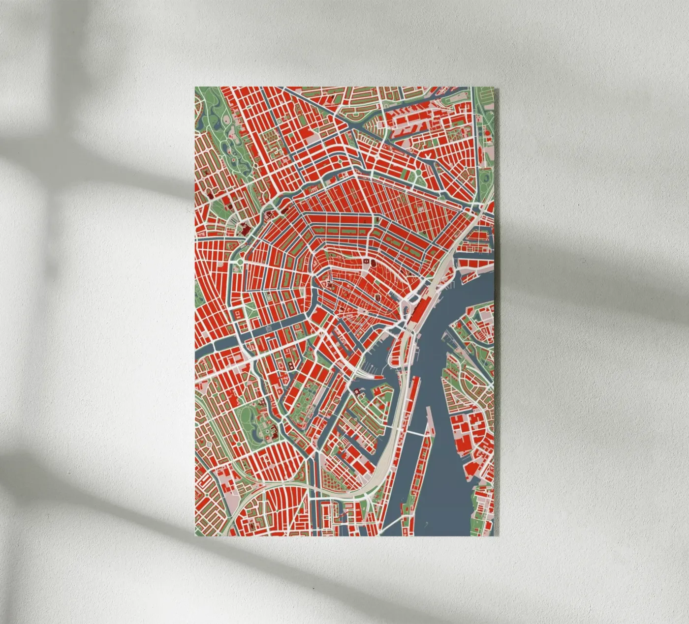 Amsterdam Classic acryl van Planos Urbanos