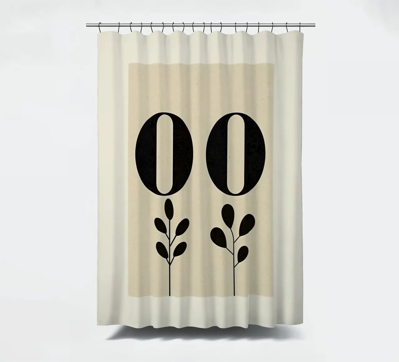 Zero Zero Duschvorhang von treechild