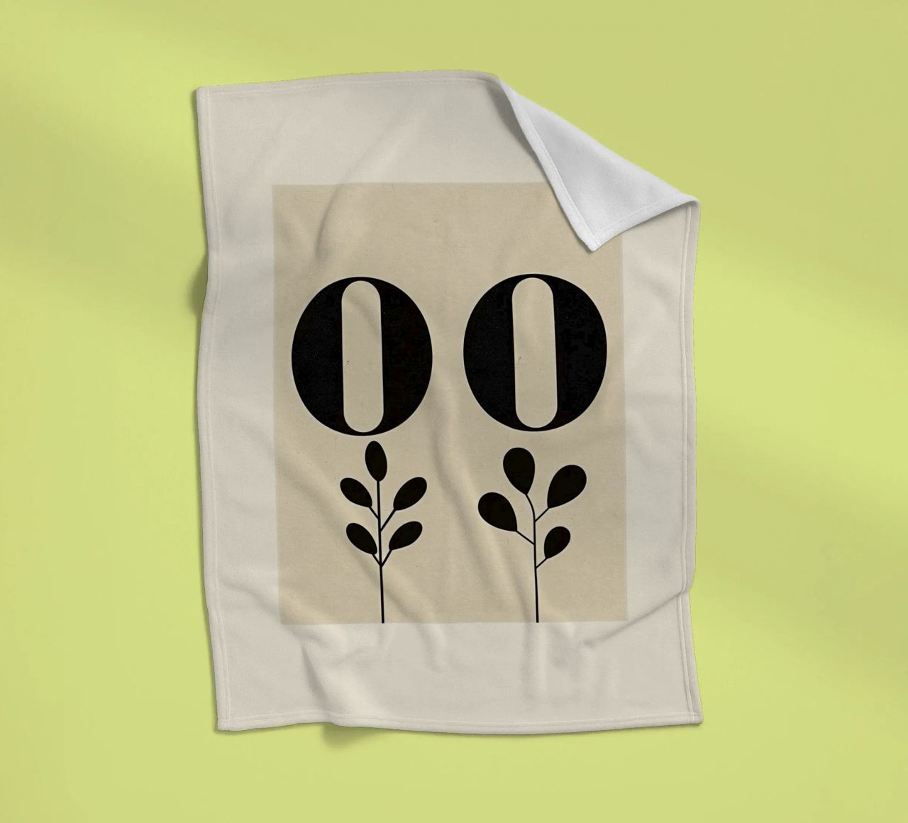 Zero Zero coperta in pile da treechild