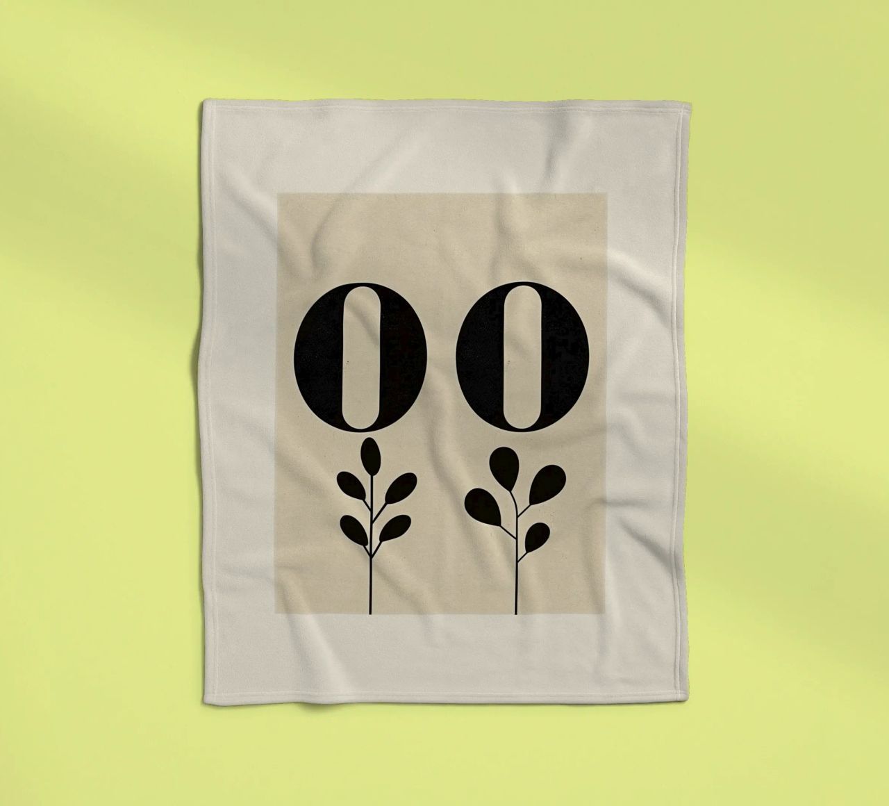 Zero Zero coperta in pile da treechild