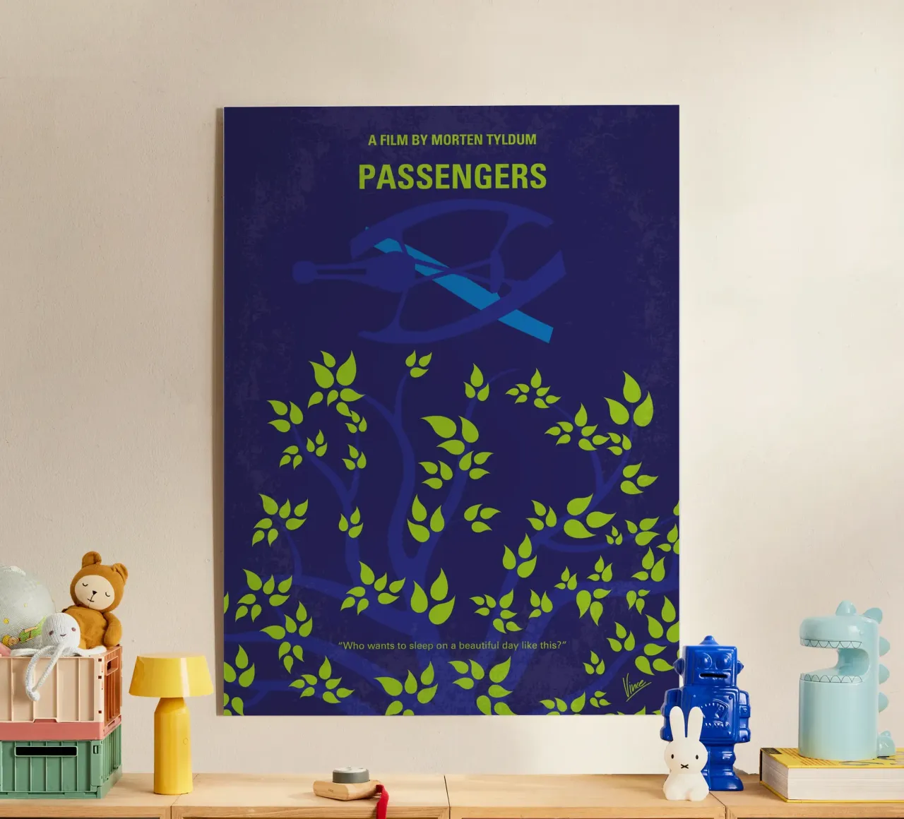 No803 My Passengers minimal movie poste plexiglass da Chungkong