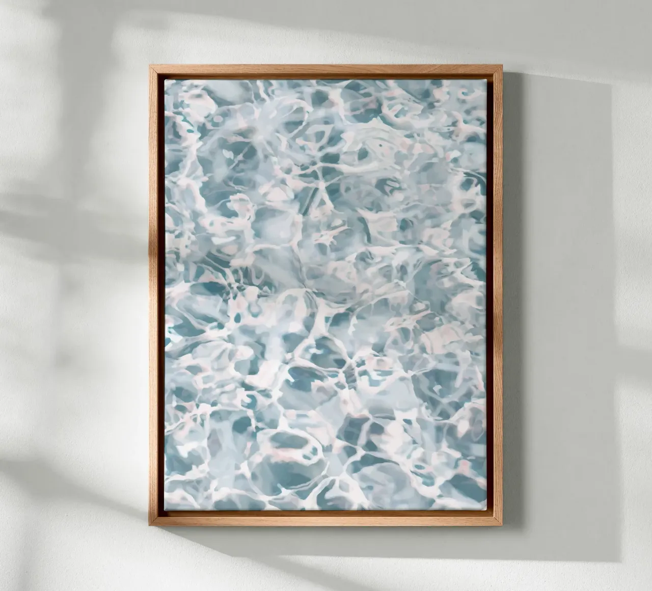 Marbled Water Muted canvas by menega sabidussi | moods