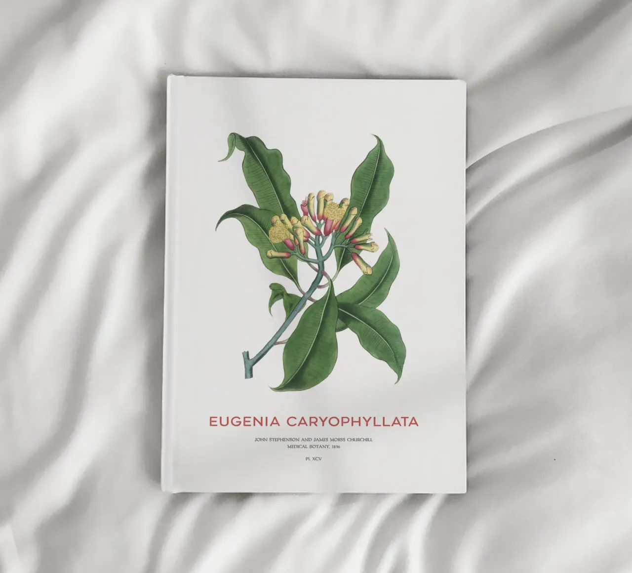 Cloves or Eugenia caryophyllata notebook by Vintagrafica