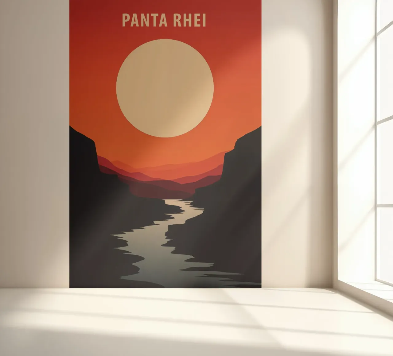 Panta Rhei - Everything flows photo wallpaper by Autofocus