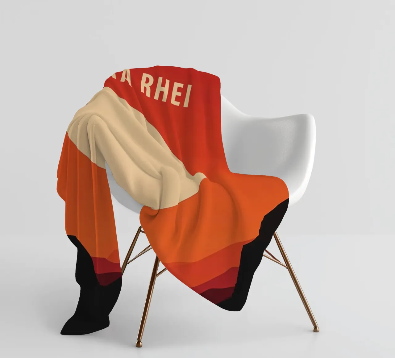 Panta Rhei - Tutto scorre coperta in pile da Autofocus