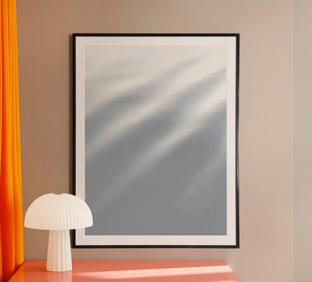 Ocean Shivers 6 poster with aluminum frame by menega sabidussi | moods