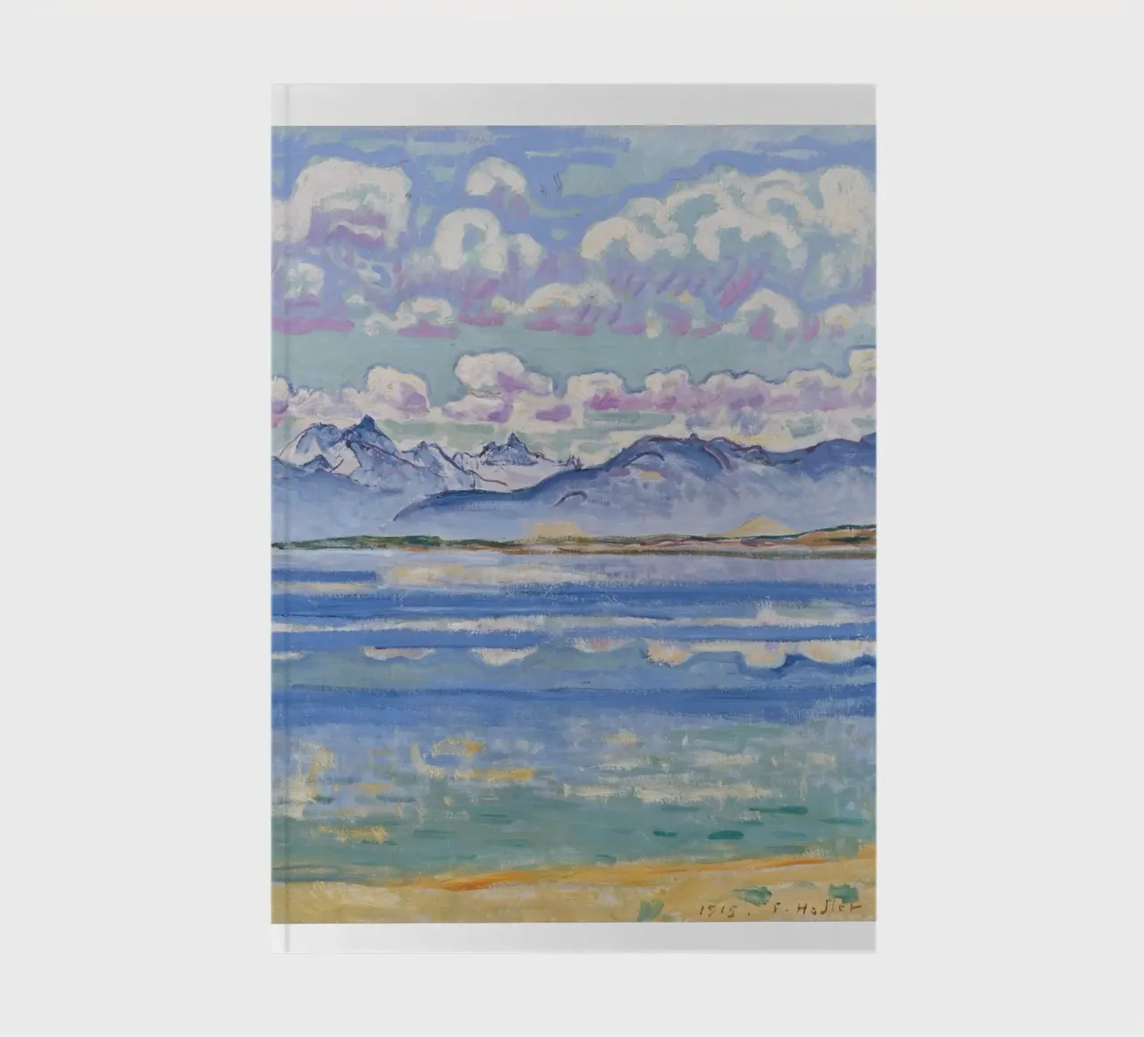 Ferdinand Hodler - Weisshorn as Seen from Montana notebook by ARTOTHEK
