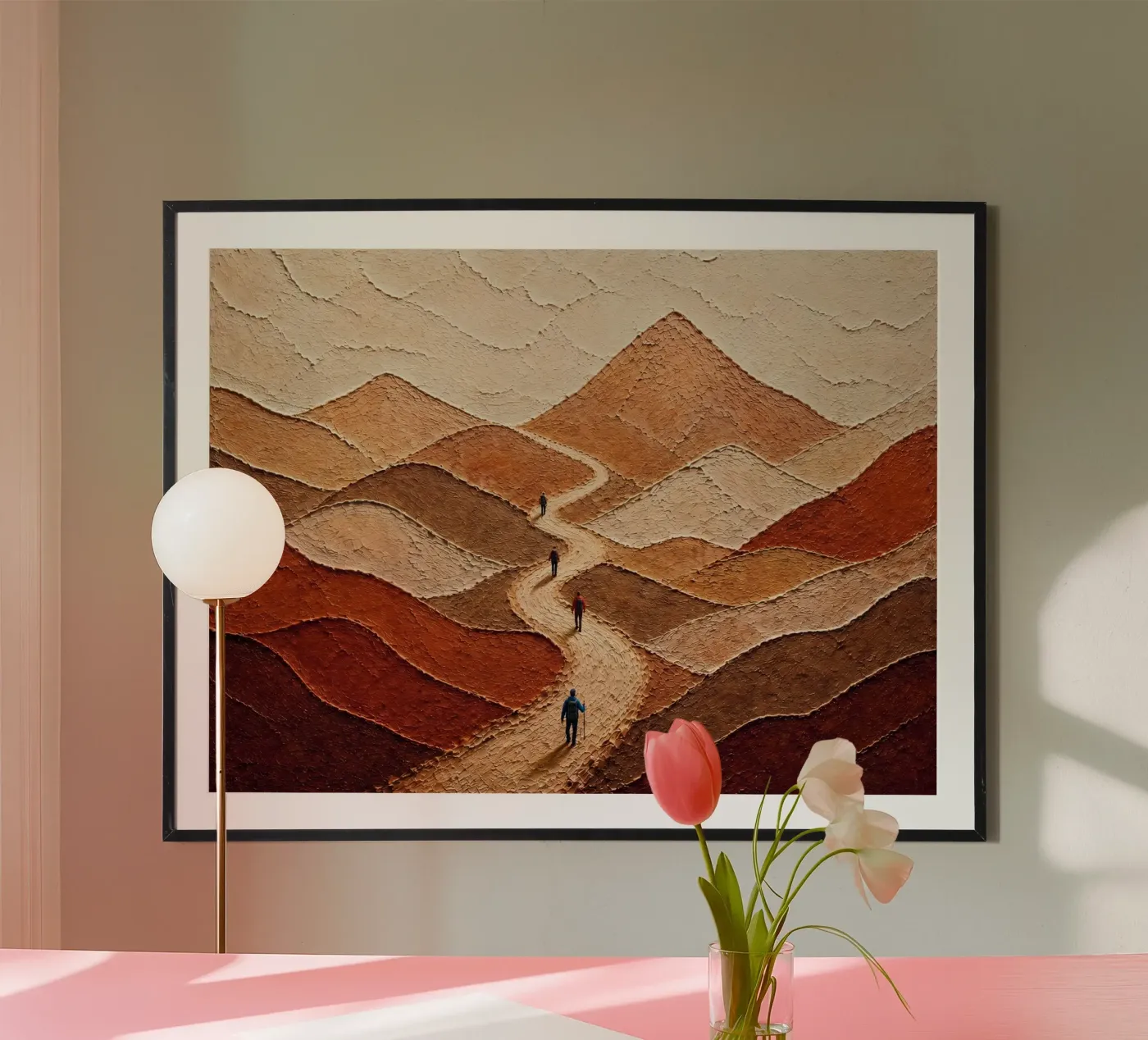 Strade senza meta poster da Travel Atelier