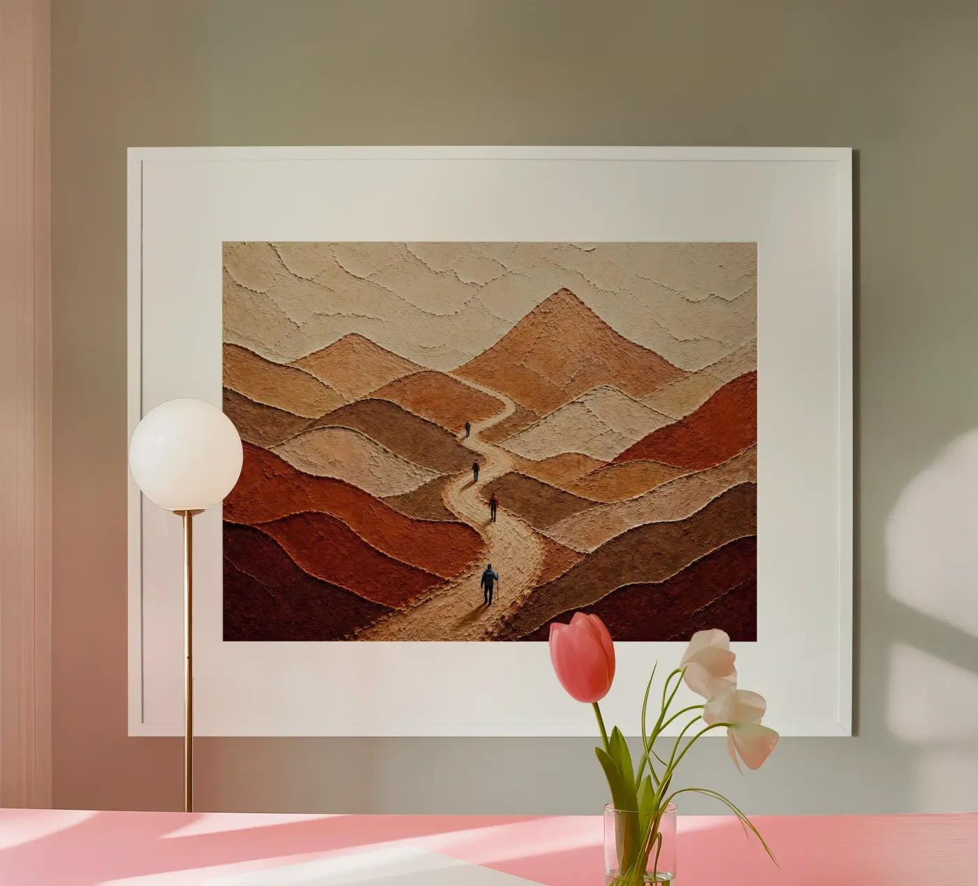 Strade senza meta poster da Travel Atelier