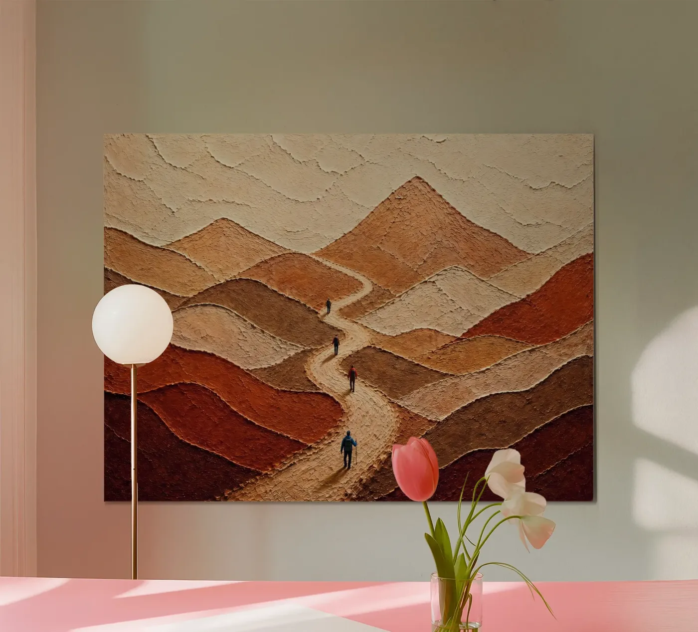 Strade senza meta poster da Travel Atelier