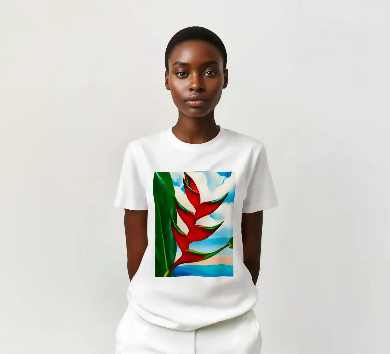 Georgia O'Keeffe - Artiglio di granchio, zenzero, Hawaii, 1939 t-shirt da Kinsley