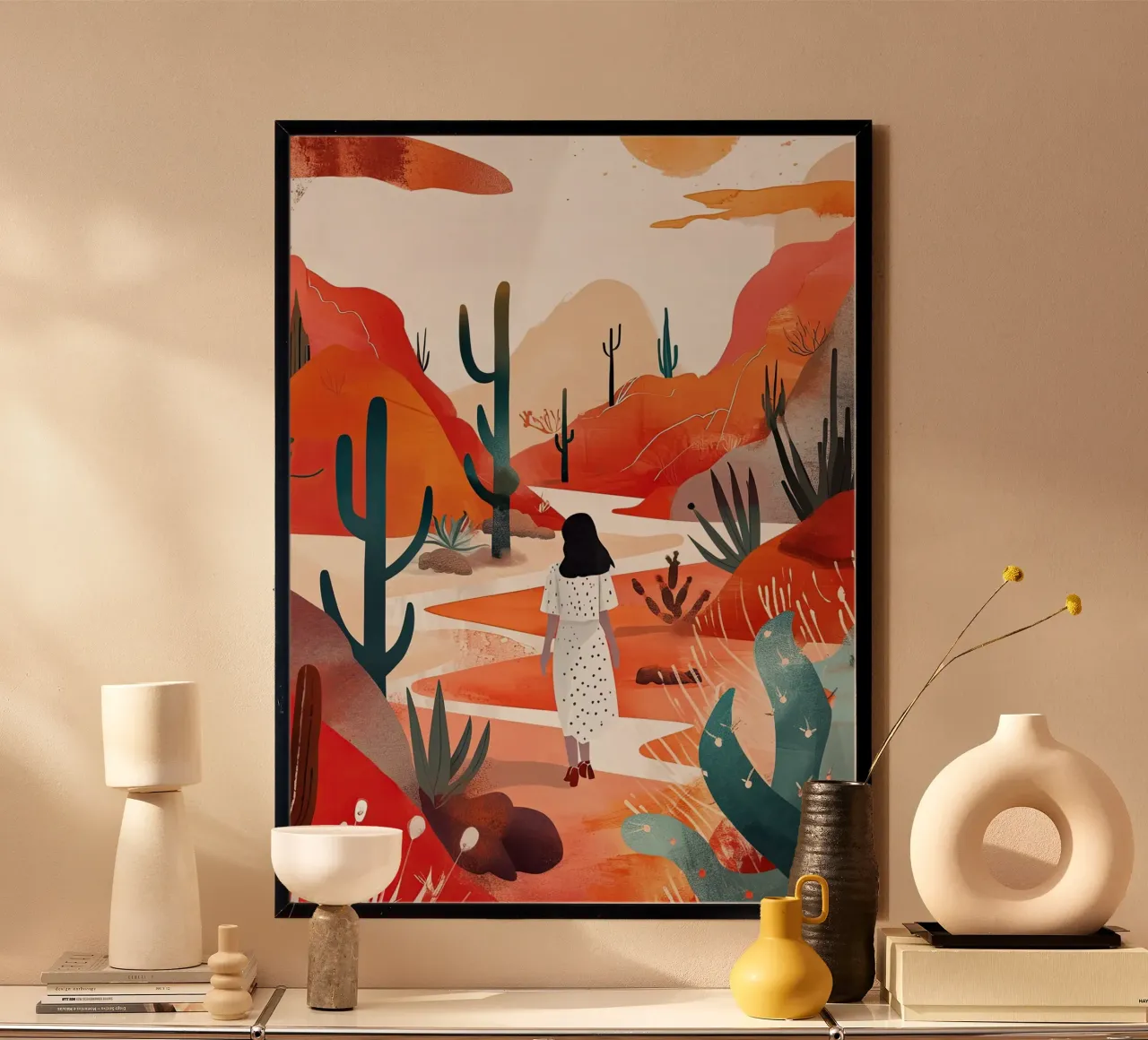 Pittura digitale ad acquerello per le vacanze carta hahnemühle da Justyna Jaszke JBJart