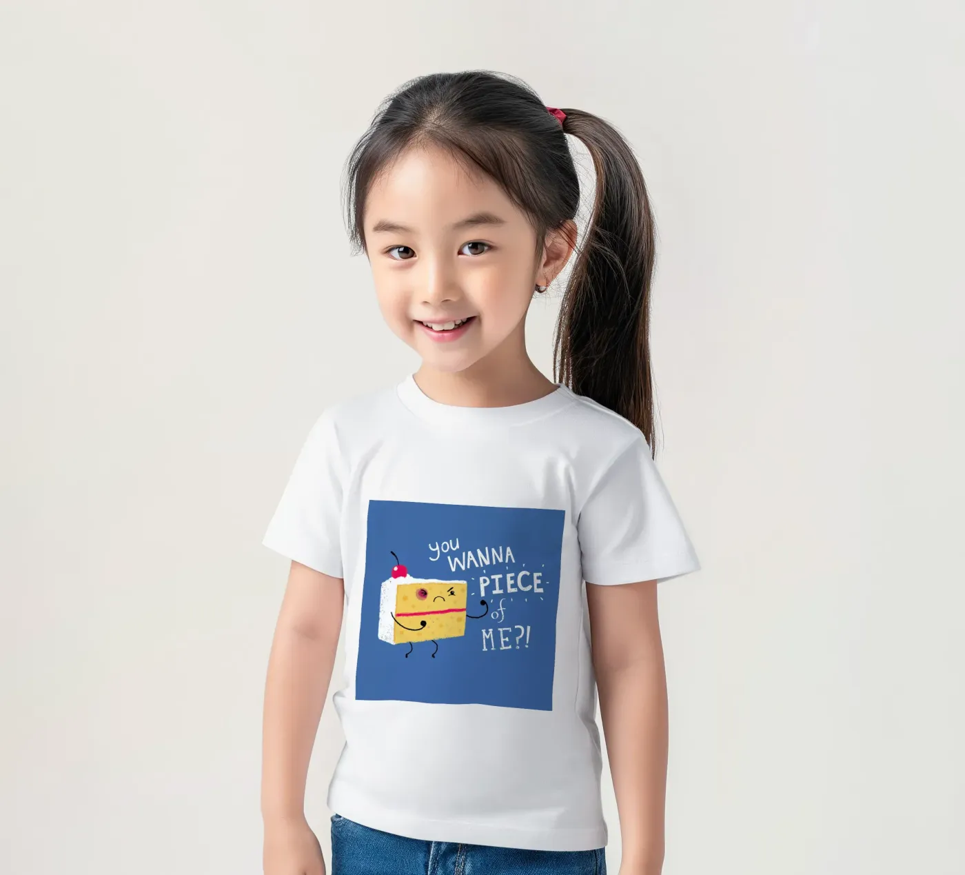 Angry Cake t-shirt bambini da DinoMike