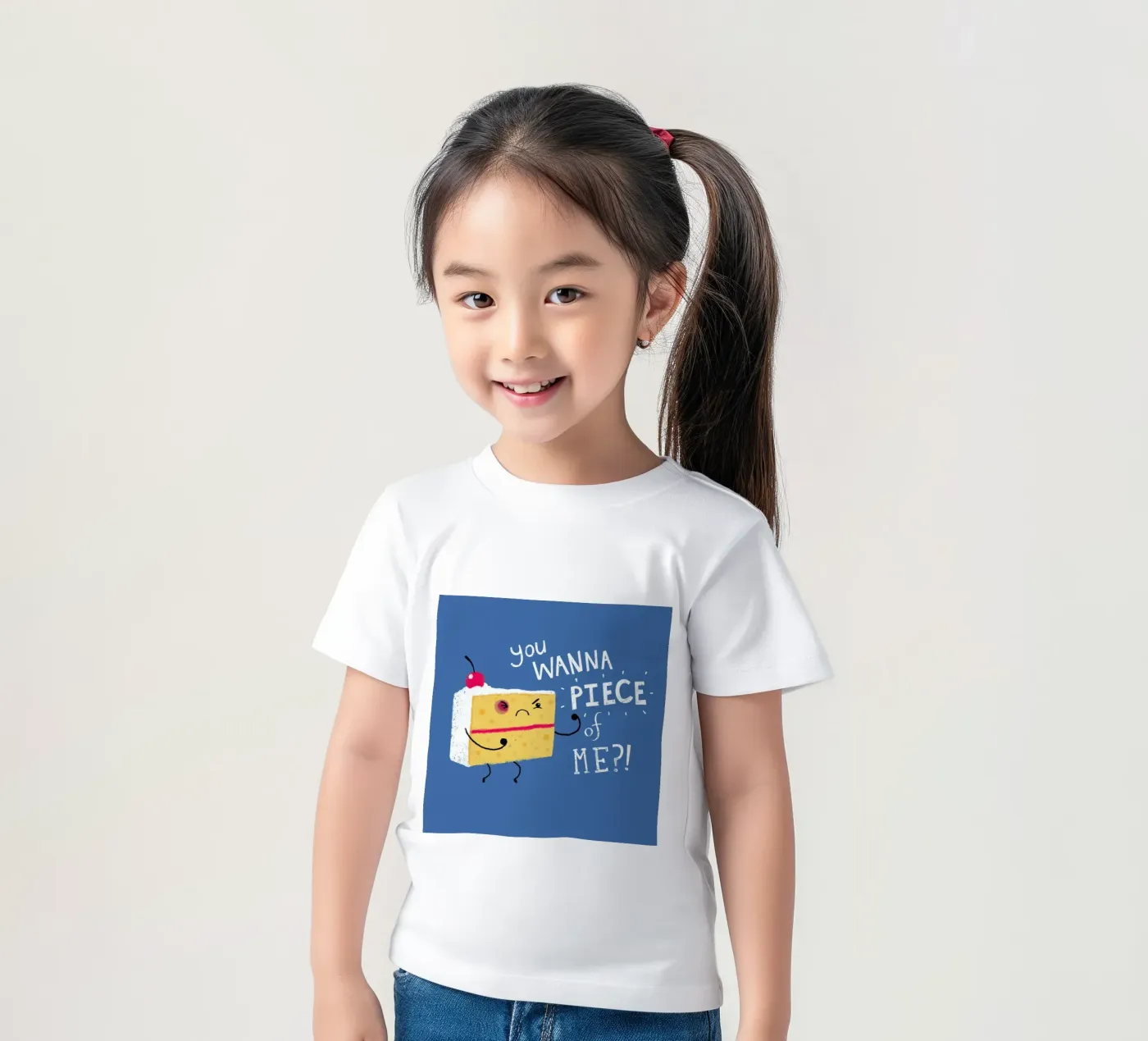 Angry Cake t-shirt bambini da DinoMike